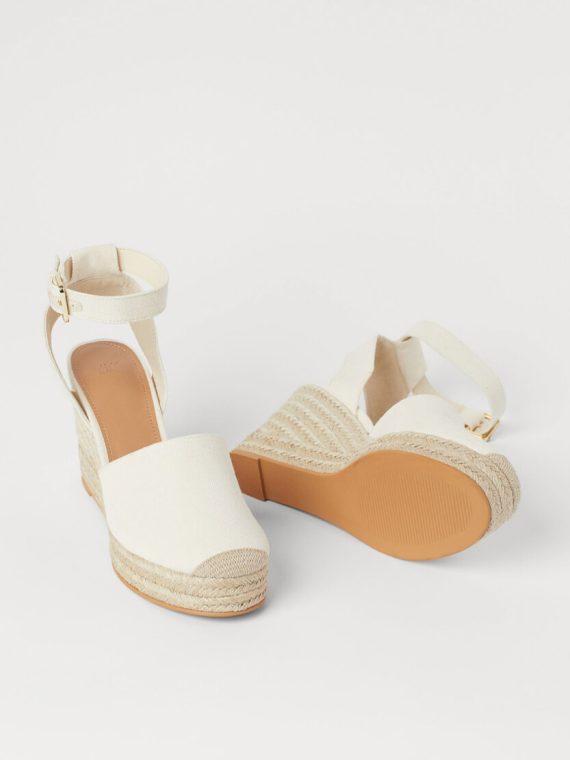 Wedge-heeled Espadrilles