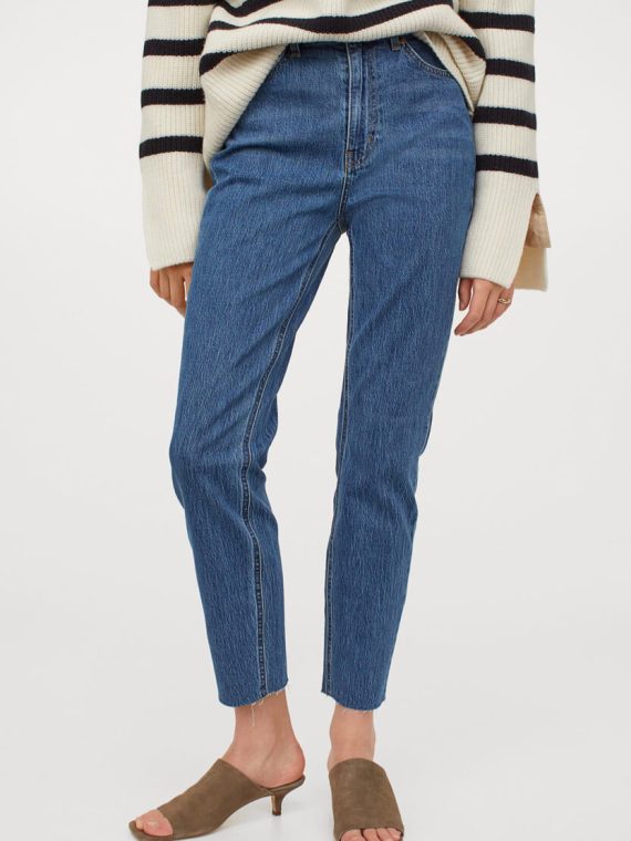 Slim High Ankle Jeans